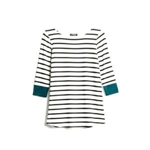 Chavez Pop Color Cuff Knit Top